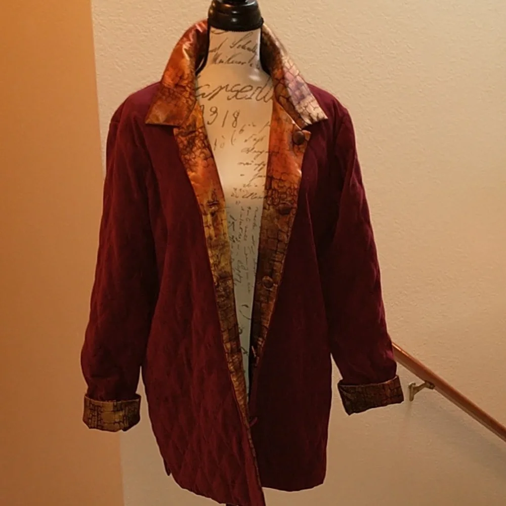 Ladies Reversible jacket - Picture 2 of 4